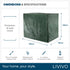 3-Seater Garden Swing Cover - Green